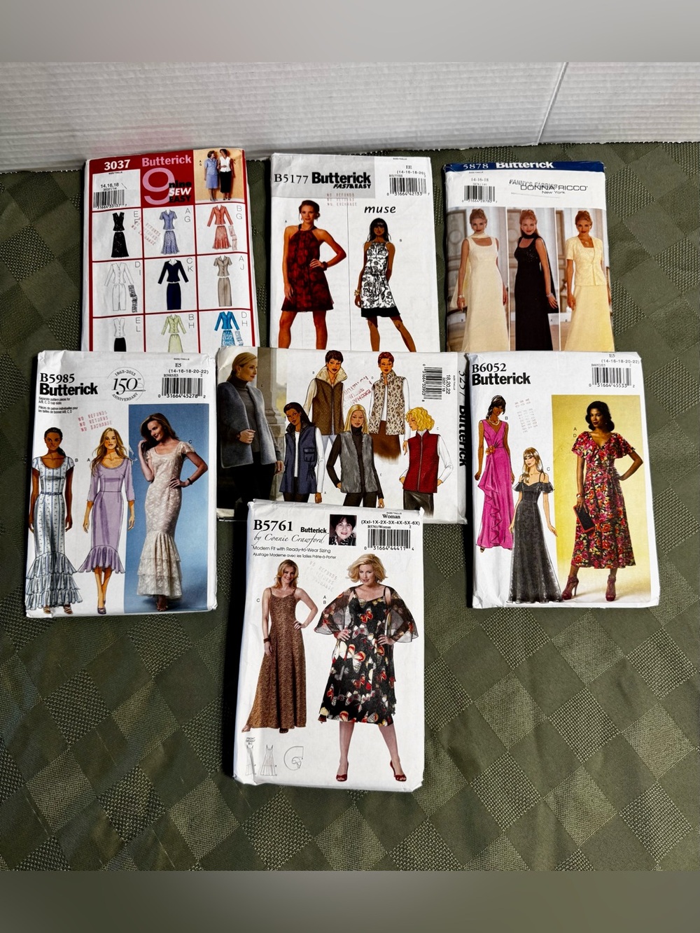7 PLUS SIZE Butterick Sewing Patterns Formal Dresses Summer Dresses Vests